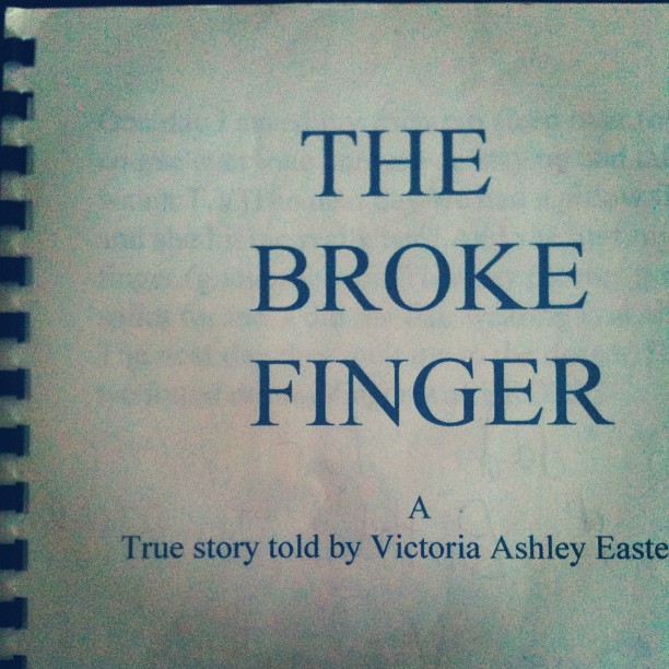 my first manuscript