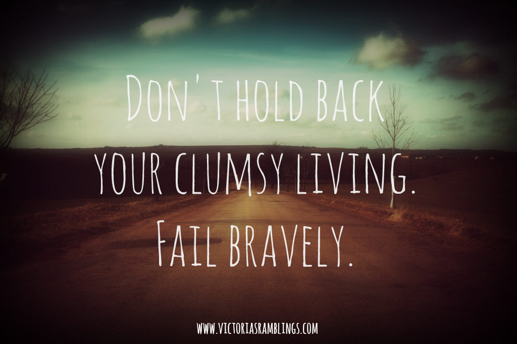 Fail Bravely - Victoria Easter Wilson